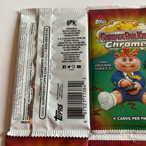 ☂️ Six packs Garbage Pail Kids cards - Picture 2 of 3